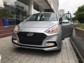 Mua ngay Hyundai Grand I10 1.2MT sedan sx 2018 bạc, khuyến mãi lên đến 35 triệu