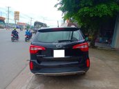 Bán Kia Sorento 2.4L đời 2018, màu đen, sơn zin cả xe, giá 870 triệu