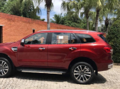 Bán Ford Everest 4WD năm sản xuất 2018, màu đỏ, xe nhập tại Bình Định