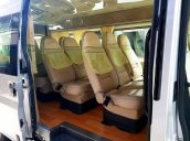 Bán Ford Transit Luxury (SLX) 12/2016, màu bạc mới 99,9%