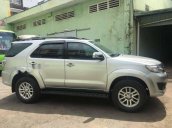 Cần bán Toyota Fortuner AT đời 2012, màu bạc, Bstp