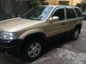 Bán xe Ford Escape XLT 3.0 đời 2004 màu vàng, xe lắp ráp trong nước, hộp số tự động, máy xăng, dẫn động 2 cầu