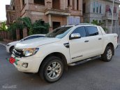 Bán Ford Ranger Wildtrak 2.2AT đời 2014, màu trắng, nhập khẩu