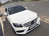 Bán xe Mercedes C300 AMG 2016, màu trắng