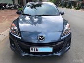 Cần bán xe Mazda 3 S 1.6 AT đời 2014, màu xanh lam xe gia đình, giá chỉ 480 triệu