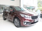 Bán Kia Sedona Dath đời 2018, màu đỏ_Hỗ trợ 90%, giao xe ngay