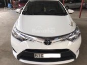 Bán Toyota Vios 1.5G 2017, màu trắng, đúng chất, biển thành phố, giá thương lượng, hỗ trợ trả góp