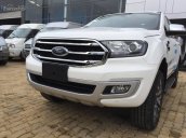 Bán Ford Everest Titanium 4WD màu trắng nhập Thái Lan 2018 giao ngay LH 0898 482 248