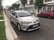 Gia đình bán Toyota Vios G sản xuất 2015, màu vàng cát