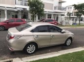 Gia đình bán Toyota Vios G sản xuất 2015, màu vàng cát