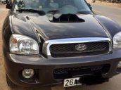 Bán Hyundai Santa Fe đời 2003, màu đen xe gia đình, giá tốt