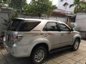 Cần bán lại xe Toyota Fortuner G năm sản xuất 2013, màu bạc