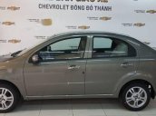 Bán ô tô Chevrolet Aveo LT đời 2018, màu xám, giá chỉ 459 triệu