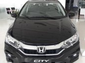 Bán ô tô Honda City sản xuất năm 2018, màu đen, 599tr