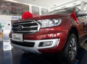 Bán Ford Everest Titanium 4x4 sản xuất 2018, màu đỏ, nhập khẩu hỗ trợ trả góp LH: 0941921742