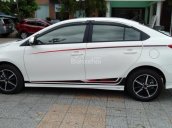 Bán xe Toyota Vios 1.5G TRD Sportivo 2017 màu trắng xe gia đình mới đi 6.277km