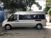 Xe Ford Transit 2.4MT năm 2016, màu bạc  