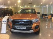 Ford Ranger Wildtrak 2.0 4x4 màu cam xe giao ngay giá tốt, LH 0965.423.558