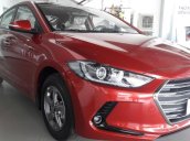 Hyundai Elantra 2018, cần bán Elantra 1.6MT trắng, hỗ trợ đăng ký Grab miễn phí 100%