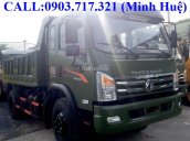 Bán xe ben DongFeng Trường Giang 6T9 thùng to, cầu lớn