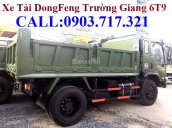 Bán xe ben DongFeng Trường Giang 6T9 thùng to, cầu lớn