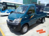 Bán xe tải 990 kg Thaco Towner 990 thùng lửng, màu xanh, động cơ Suzuki