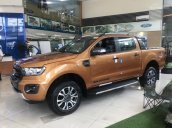 Ford Ranger 2.0 Bi-Turbo mới 2018 màu cam nhập khẩu Thái Lan, giao xe sớm nhất Hà Nội, nhiều ưu đãi hấp dẫn