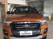 Ford Ranger 2.0 Bi-Turbo mới 2018 màu cam nhập khẩu Thái Lan, giao xe sớm nhất Hà Nội, nhiều ưu đãi hấp dẫn