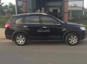 Cần bán lại xe Chevrolet Captiva LT 2.4 MT sản xuất năm 2008, màu đen 