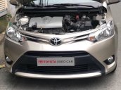 Bán Toyota Vios năm sản xuất 2017, màu nâu vàng