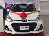 Cần bán xe Hyundai Grand i10 1.2 AT sản xuất năm 2018, màu trắng  