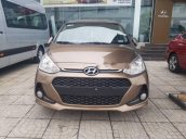 Bán ô tô Hyundai Grand i10 năm 2018, màu nâu, giá 370tr