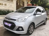 Bán ô tô Hyundai Grand i10 1.2AT đời 2015, màu bạc, xe nhập số tự động giá cạnh tranh