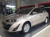 Cần bán xe Toyota Vios 1.5G sản xuất 2018, màu ghi vàng 