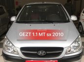 Bán Hyundai Getz 1.0MT năm 2010, màu bạc, nhập khẩu nguyên chiếc