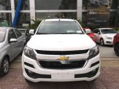 Bán ô tô Chevrolet Trailblazer sản xuất 2018, màu trắng, nhập khẩu Thái Lan