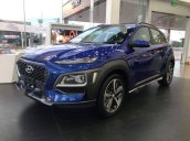 Bán ô tô Hyundai Kona sản xuất 2018, màu xanh lam giá cạnh tranh