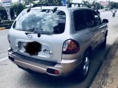 Cần bán lại xe Hyundai Santa Fe năm 2004, màu bạc