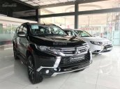 " Sốc" bán xe Pajero Sport 4x2 đời 2018, màu đen, máy dầu, nhập khẩu nguyên chiếc