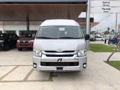 Bán xe Toyota Hiace MT đời 2018, màu bạc, nhập khẩu Thái Lan, 959tr, giá tốt, giao ngay