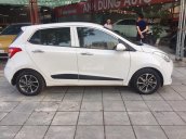 Bán Hyundai I10 1.2 AT hatchback màu trắng, nhập khẩu, sản xuất 2017