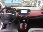 Bán Hyundai I10 1.2 AT hatchback màu trắng, nhập khẩu, sản xuất 2017