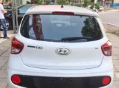 Bán Hyundai I10 1.2 AT hatchback màu trắng, nhập khẩu, sản xuất 2017