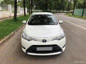 Bán Toyota Vios 2016 trắng, số sàn, xe ít đi