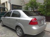 Bán Chevrolet Aveo 2013, màu ghi, máy 1.5, số sàn, nội thất rộng rãi bọc da