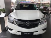 Bán xe Mazda BT 50 2.2L 4x4 MT sản xuất năm 2018, màu trắng, nhập khẩu 