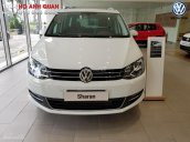 Bán Volkswagen Sharan màu trắng - xe gia đình 7 chỗ cao cấp, nhập khẩu chính hãng từ Châu Âu, Hotline 090.898.8862