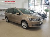 Bán Volkswagen Sharan màu đồng - xe gia đình cao cấp, nhập khẩu Châu Âu, hỗ trợ trả góp 90%, hotline 090.898.8862