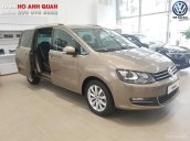 Bán Volkswagen Sharan màu đồng - xe gia đình cao cấp, nhập khẩu Châu Âu, hỗ trợ trả góp 90%, hotline 090.898.8862