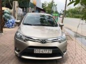 Bán Toyota Vios E sản xuất năm 2017, màu vàng số sàn